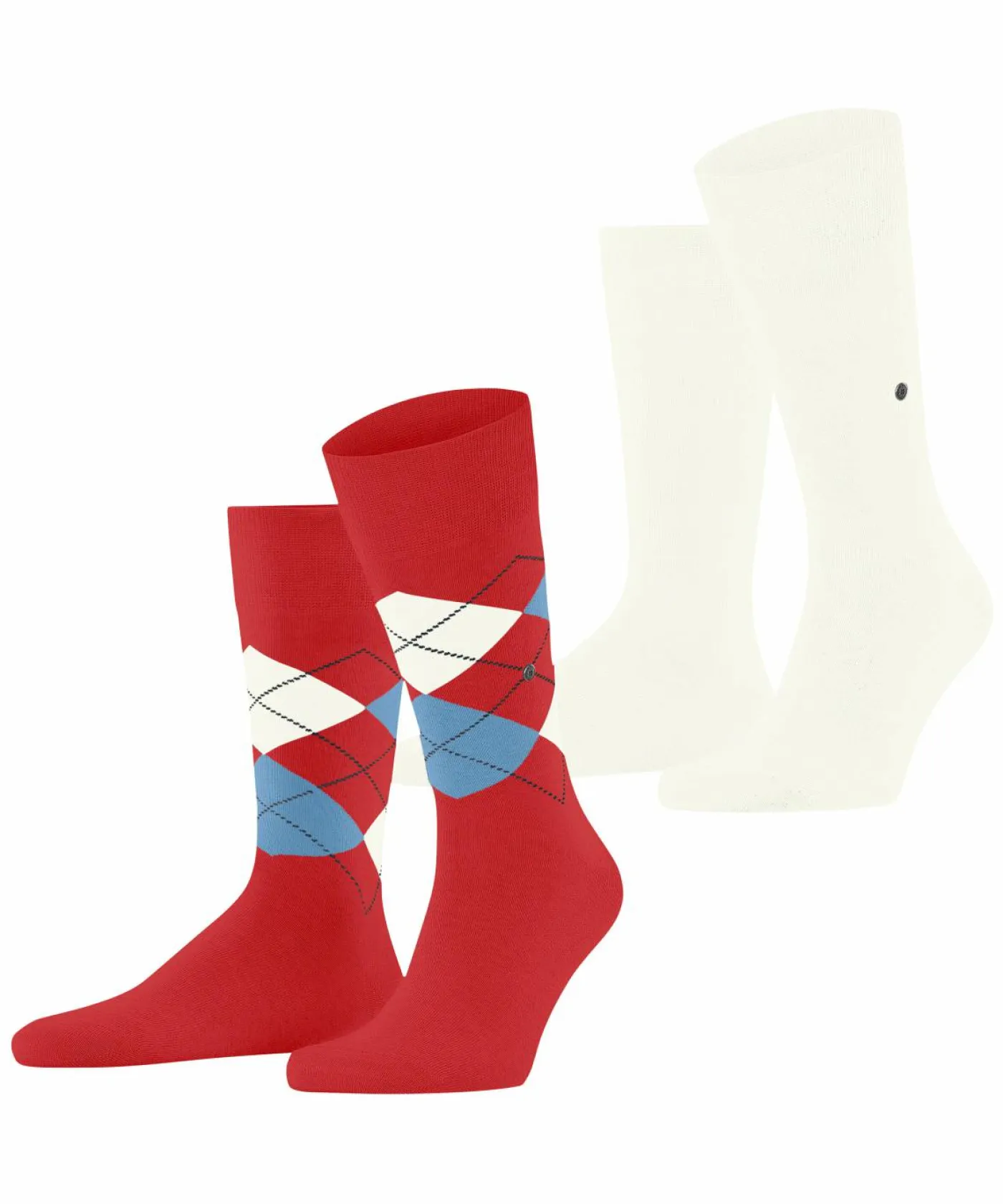 Socken "Everyday Argyle", 2er-Pack