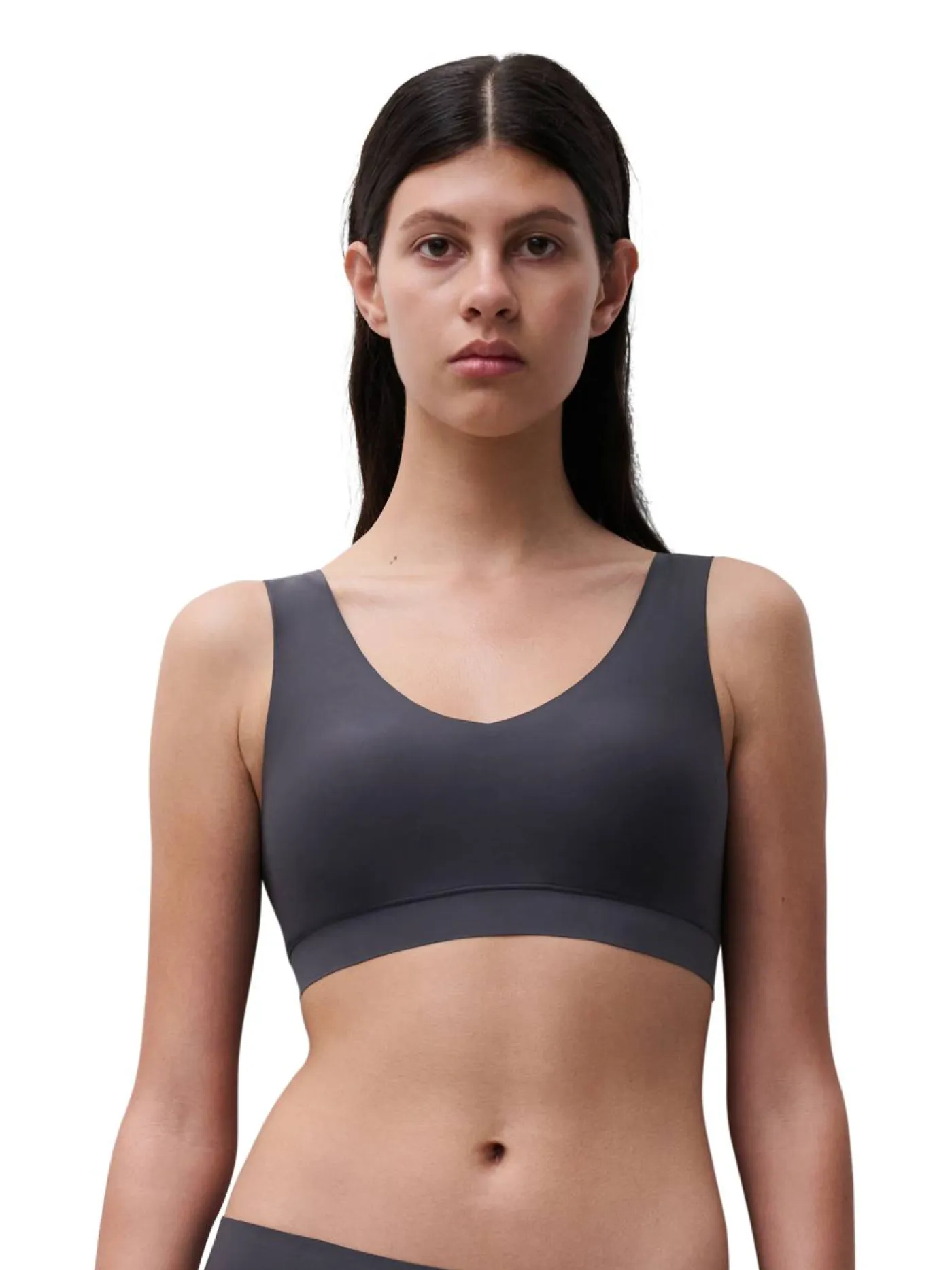 SoftStretch Bustier mit Soft Cups, V-Ausschnitt
