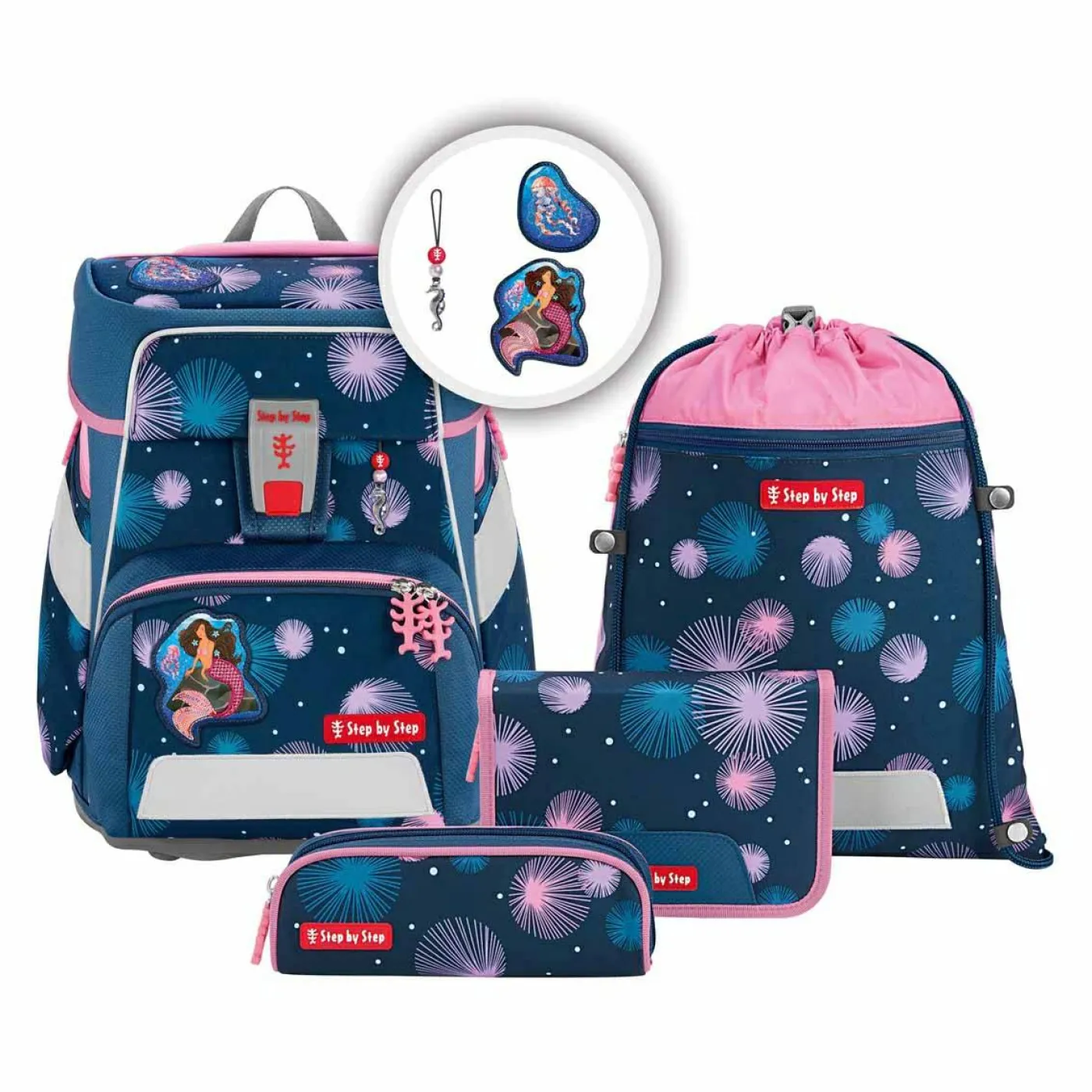 SPACE Schulranzen-Set "Mermaid Delia"