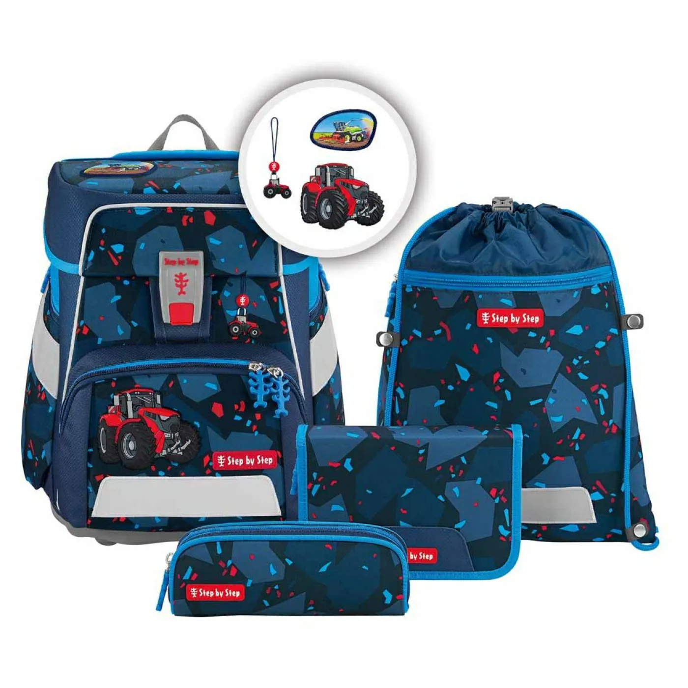 SPACE Schulranzen-Set "Tractor Freddy"