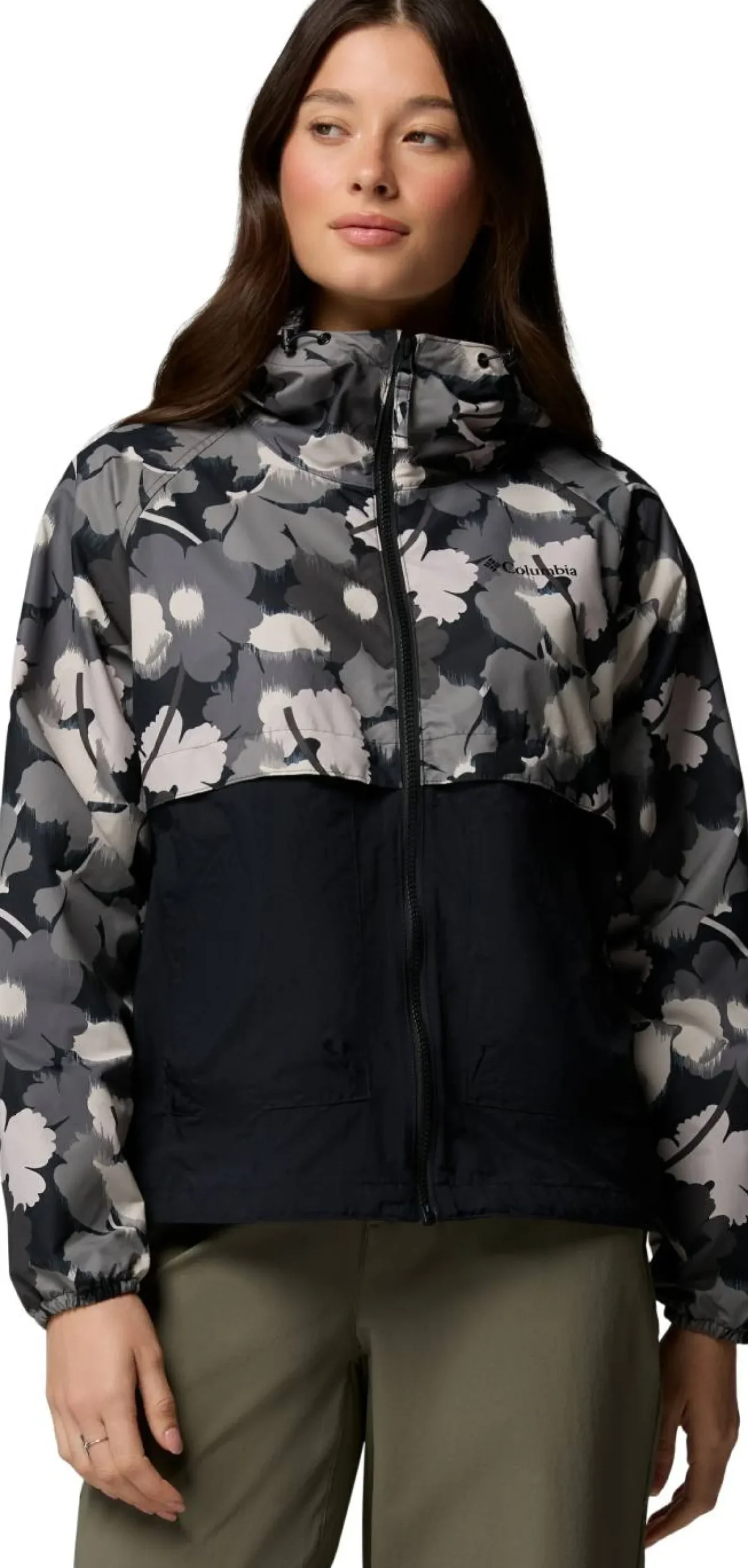 Spire Valley Printed Windbreaker