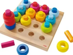 Steckspiel "Farbkringel", 32-tlg.