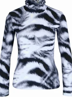 Stehbund-Shirt