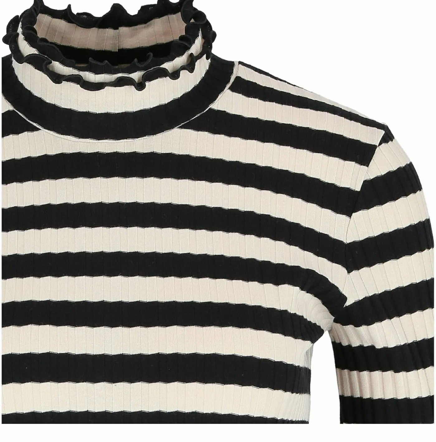 Stehbund-Shirt