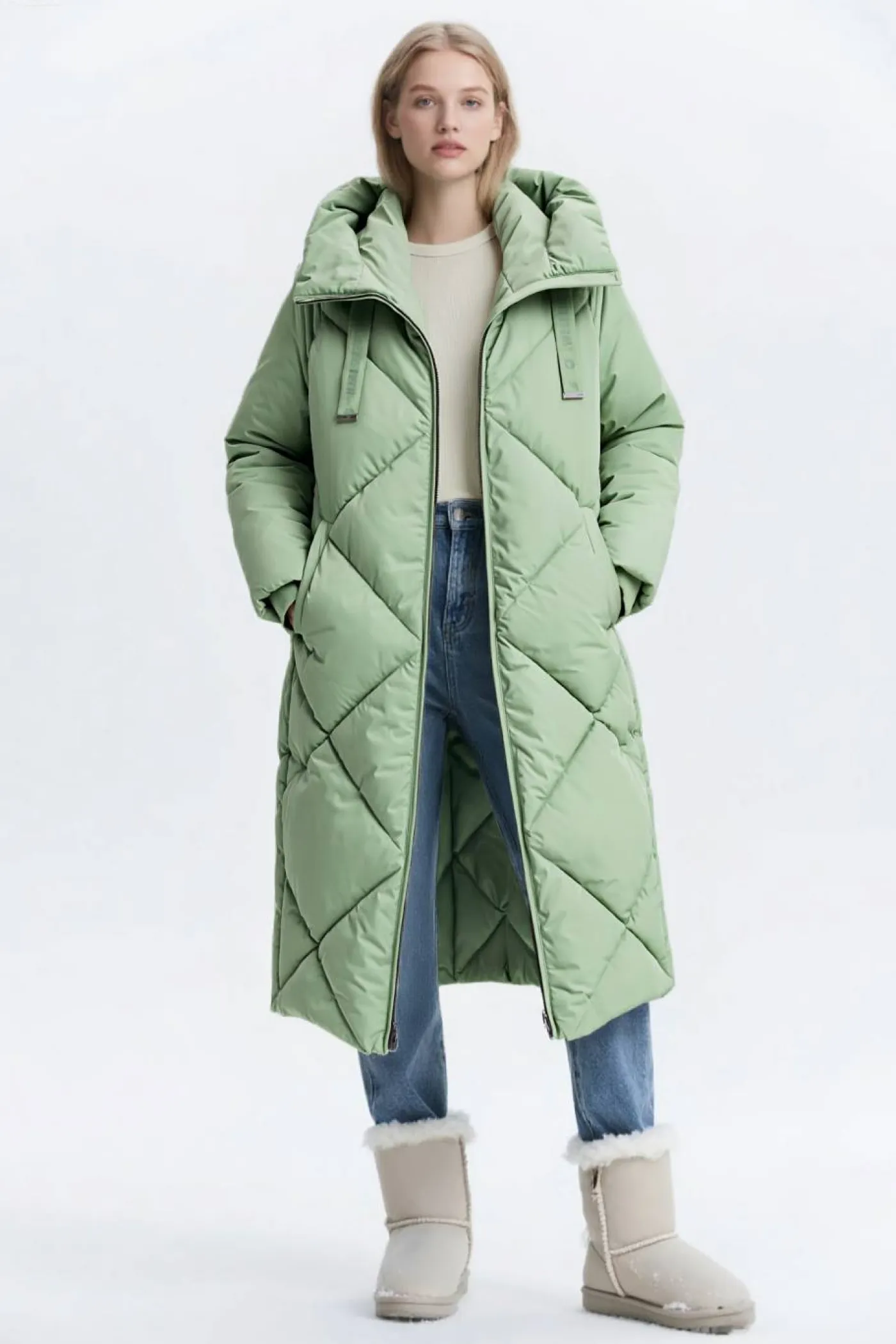 Steppmantel "Mikayo Long"