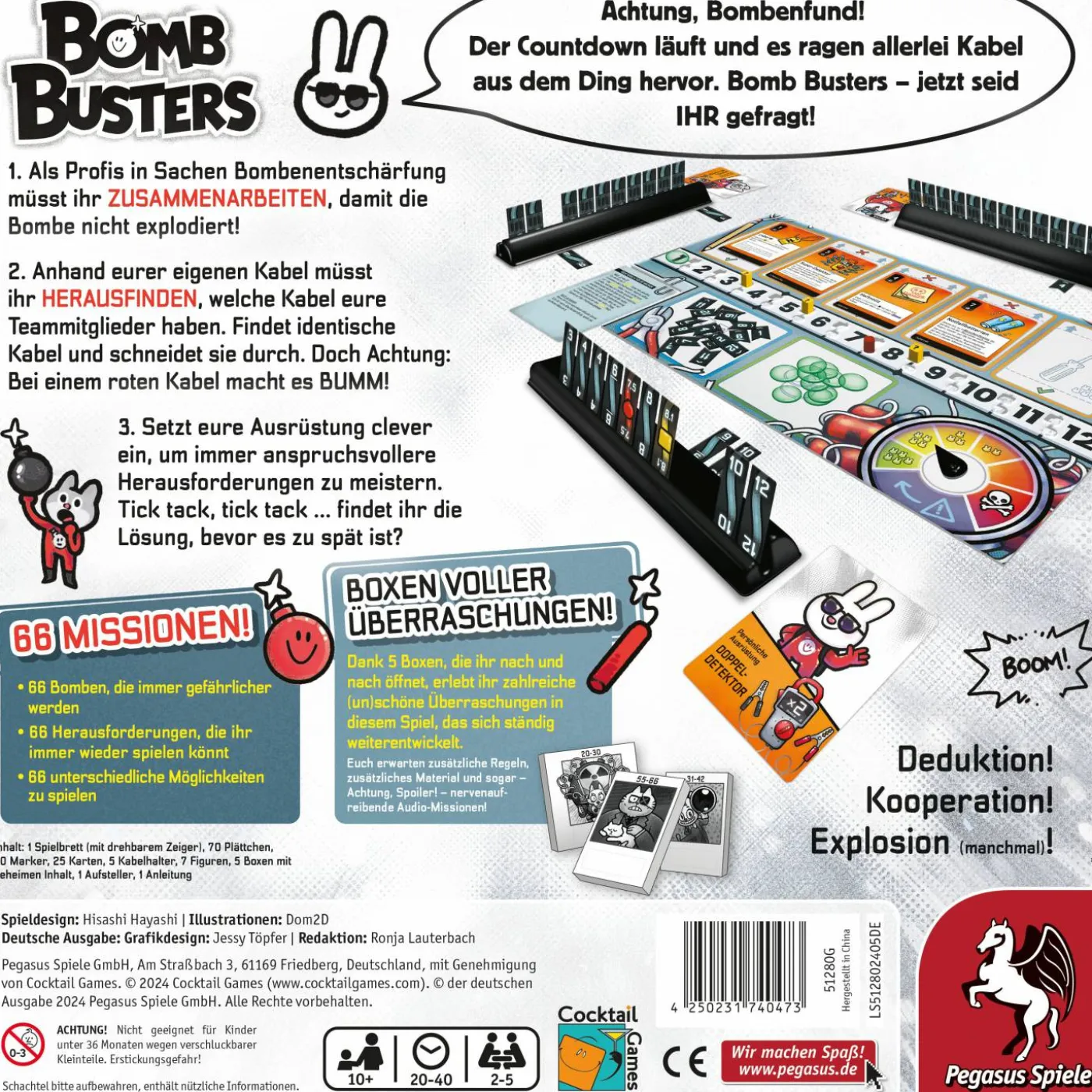 Strategiespiel "Bomb Busters"