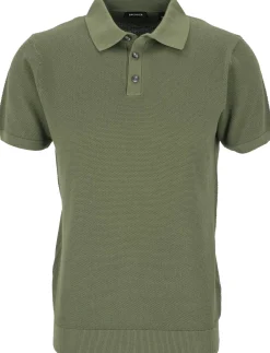Strick-Poloshirt