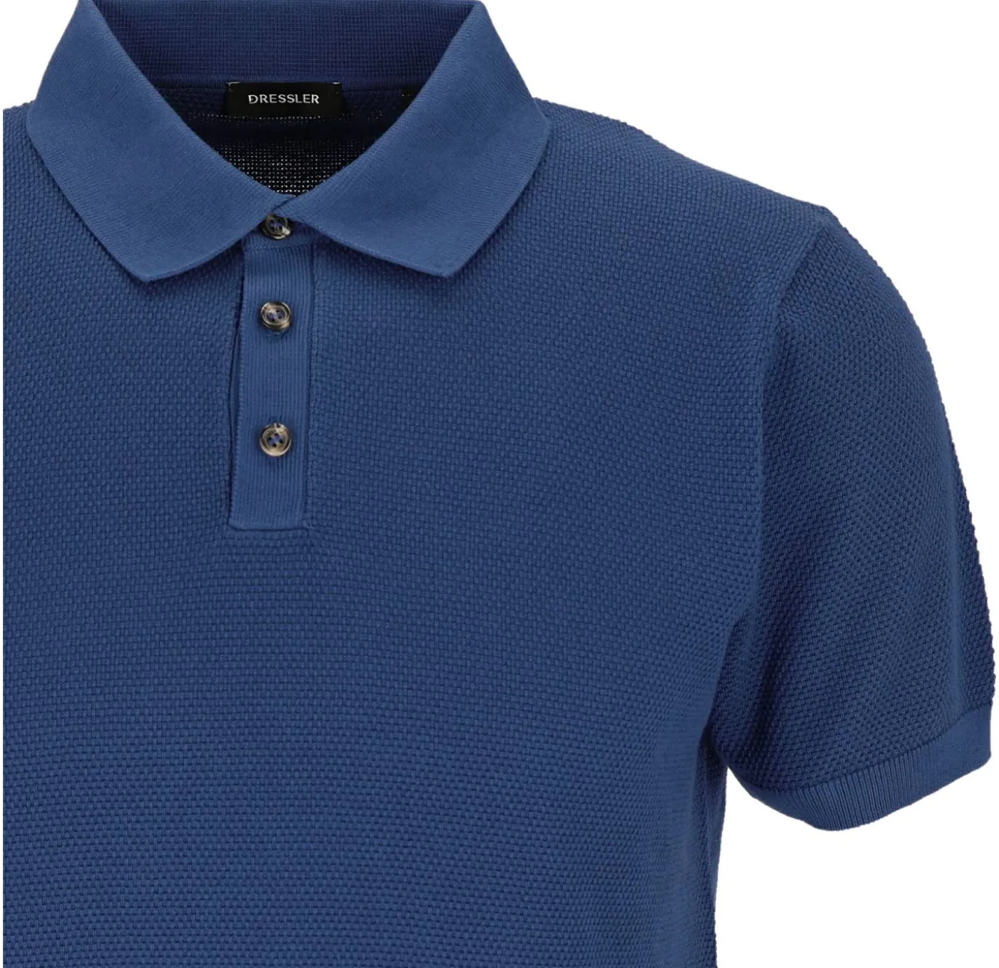 Strick-Poloshirt