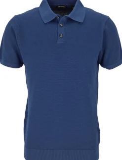 Strick-Poloshirt