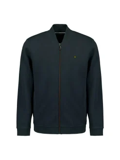 Sweater Full Zipper Pique Bomber