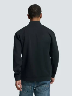 Sweater Full Zipper Pique Bomber