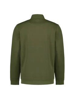Sweater Full Zipper Pique Bomber