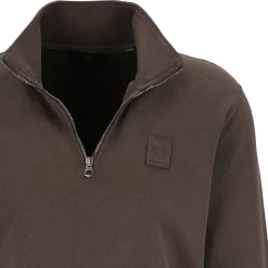 Sweatshirt mit Reißverschlusskragen