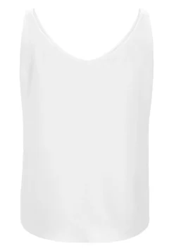 Top aus nachhaltigem Satinchiffon