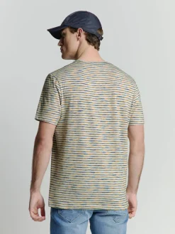 T-Shirt Crewneck Multi Coloured Melange
