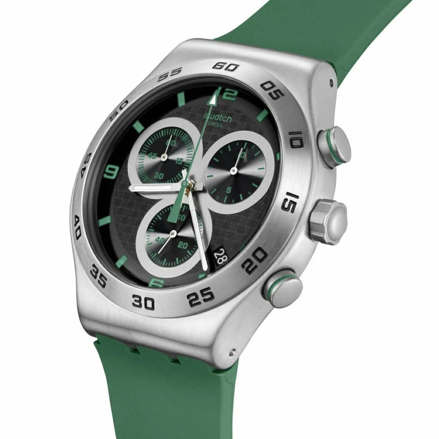 Uhr "Carbonic Green"