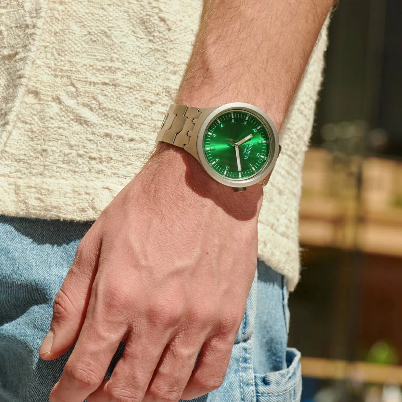 Uhr "Forest Face"