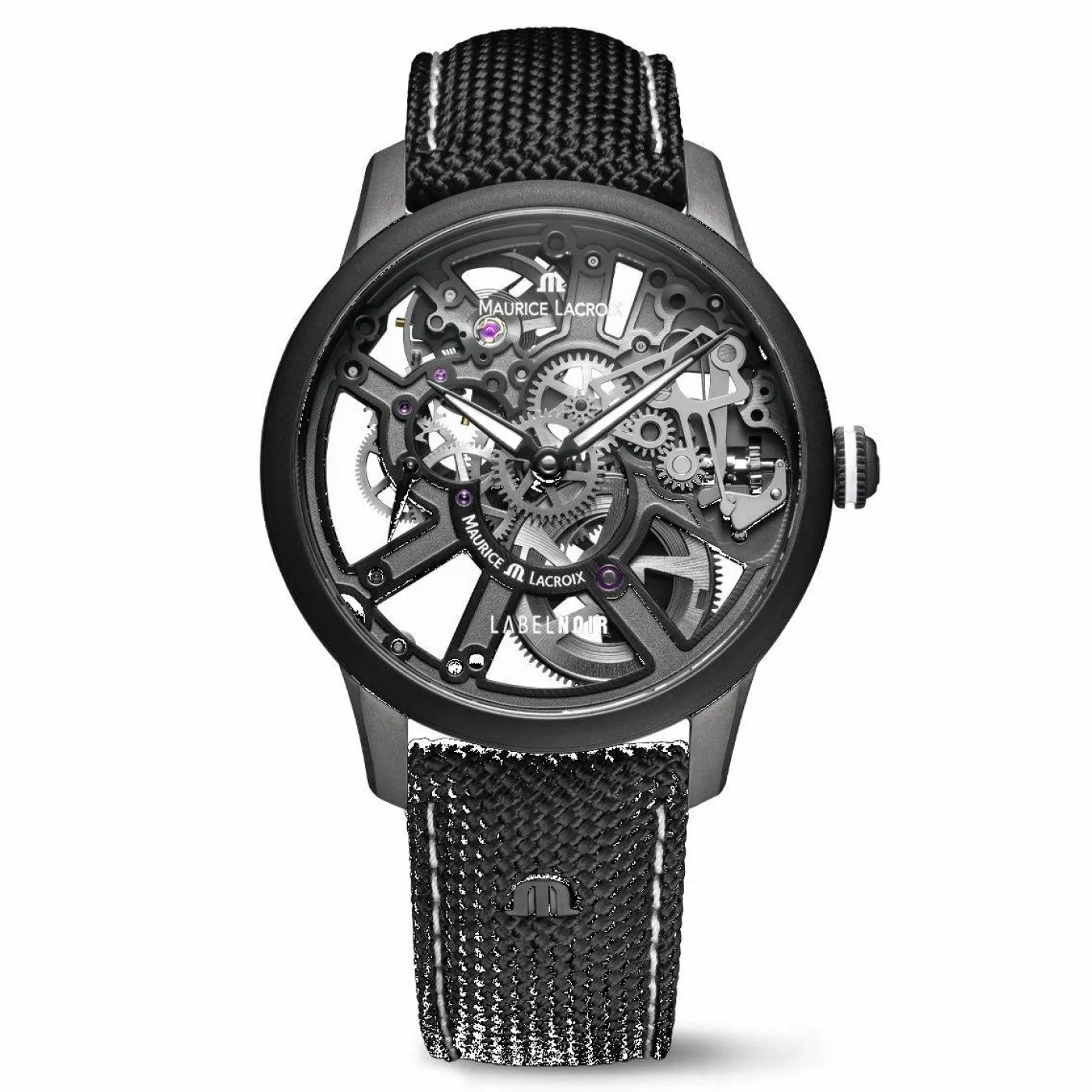 Uhr "Masterpiece Skeleton Label Noir"