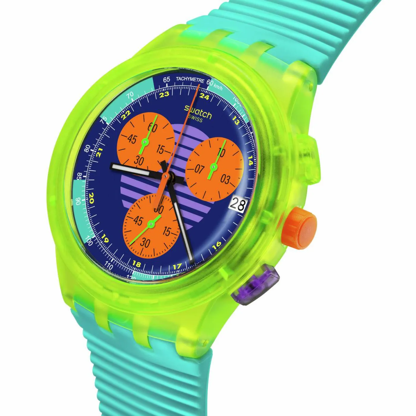 Uhr "Neon Wave"