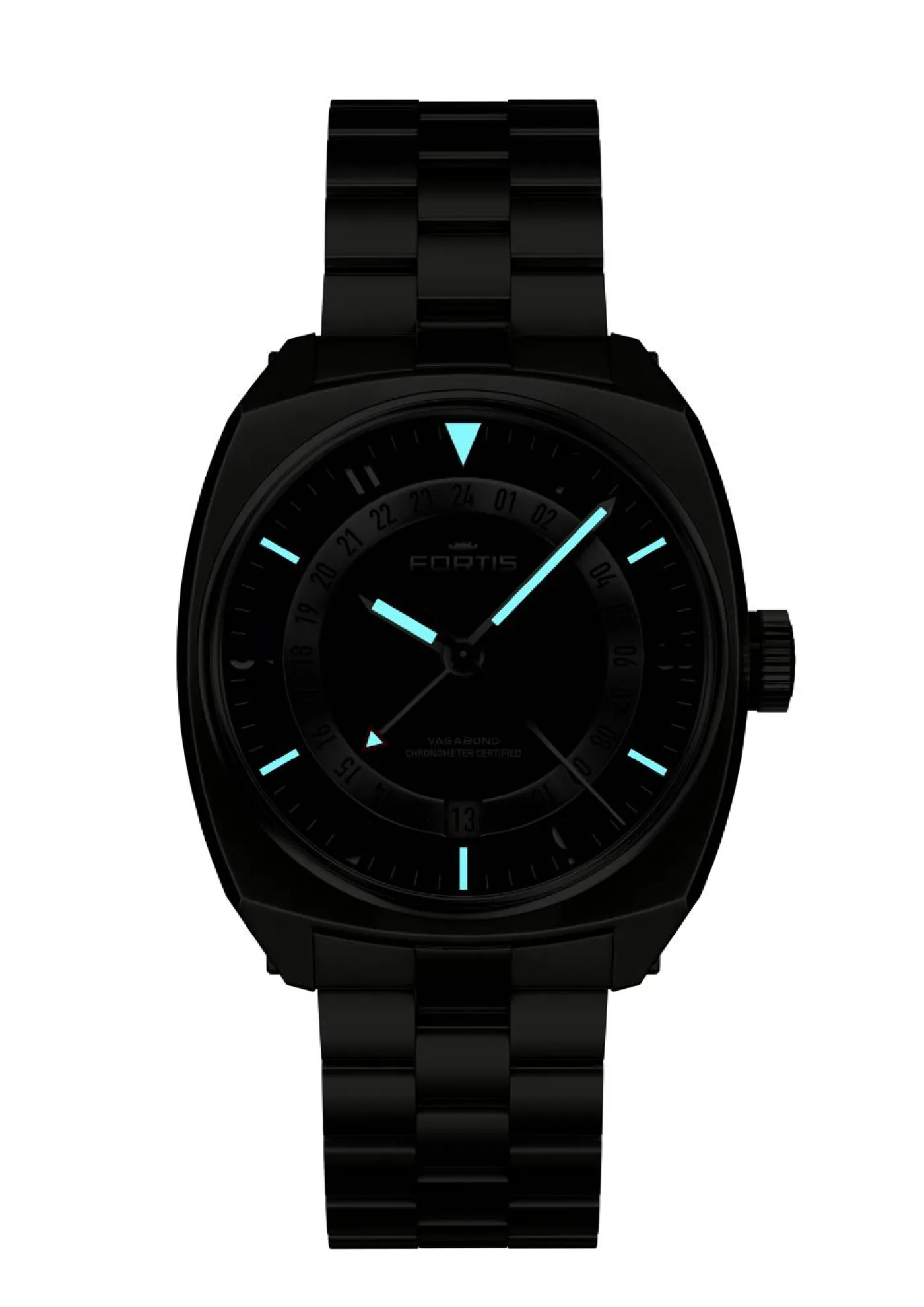 Uhr "Vagabond V-40 Blue Dusk"