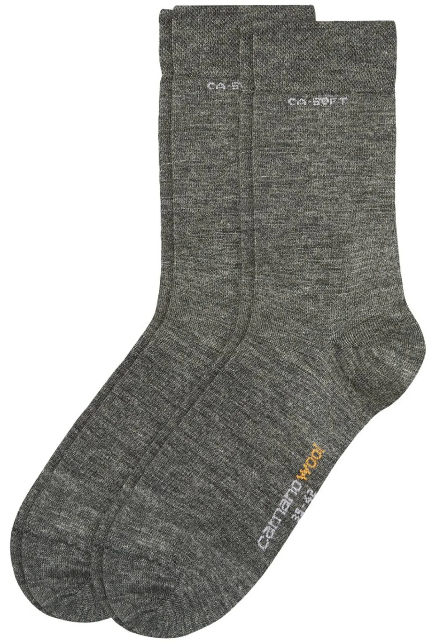 Unisex Basic ca-soft tex wool Socks 2p