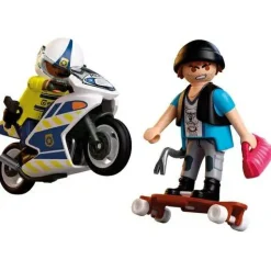 Verfolgungsjagd mit Motorrad