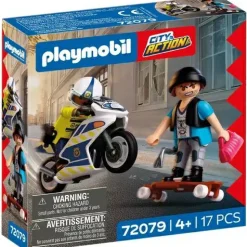 Verfolgungsjagd mit Motorrad