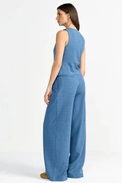 Weste "Blue Melange"