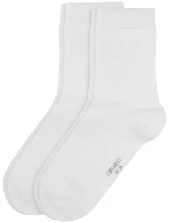 Women Basic silky feeling Socks 2p