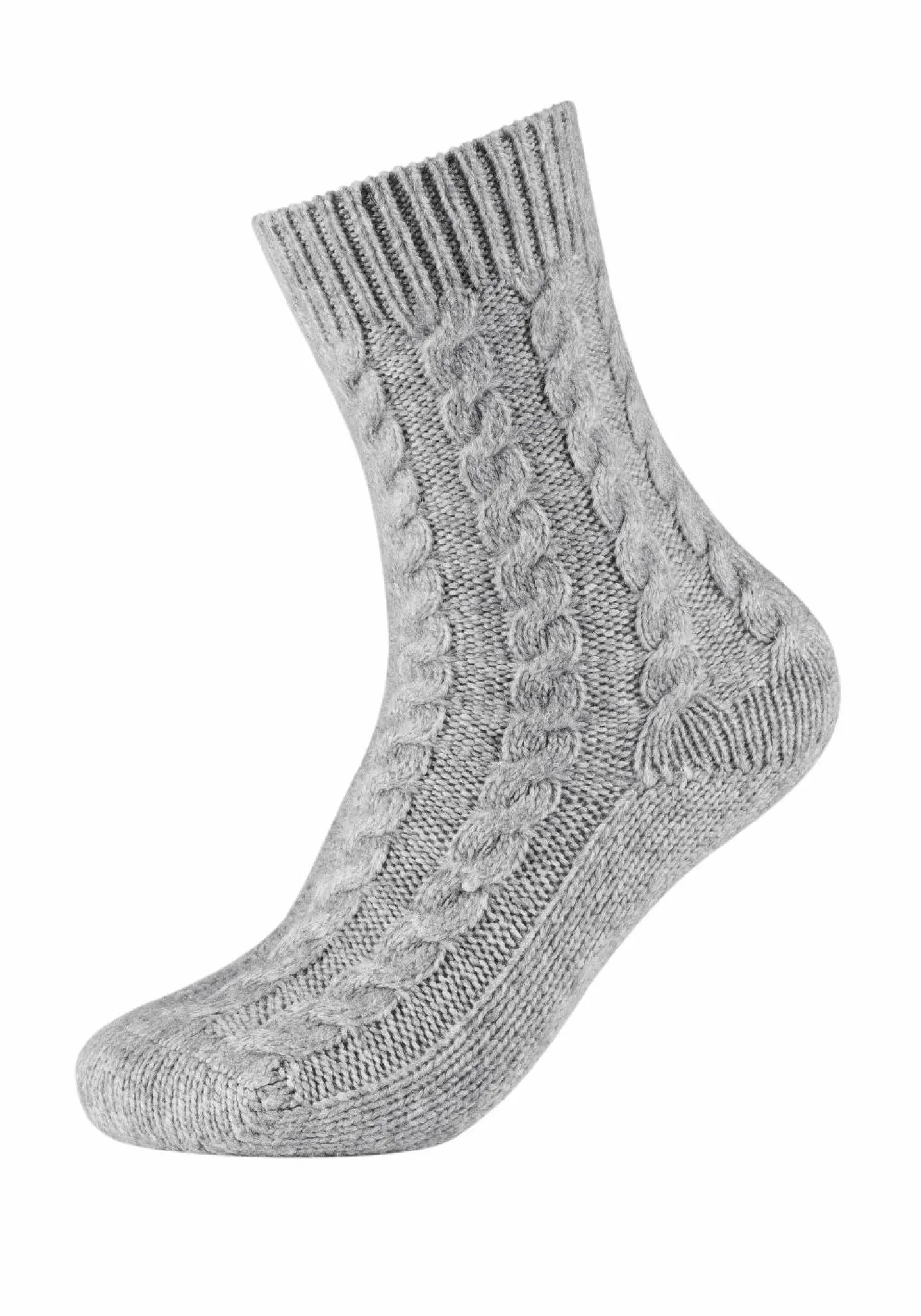 Women cosy cable stitch Socks 1p