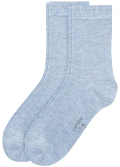 Women Basic silky feeling Socks 2p