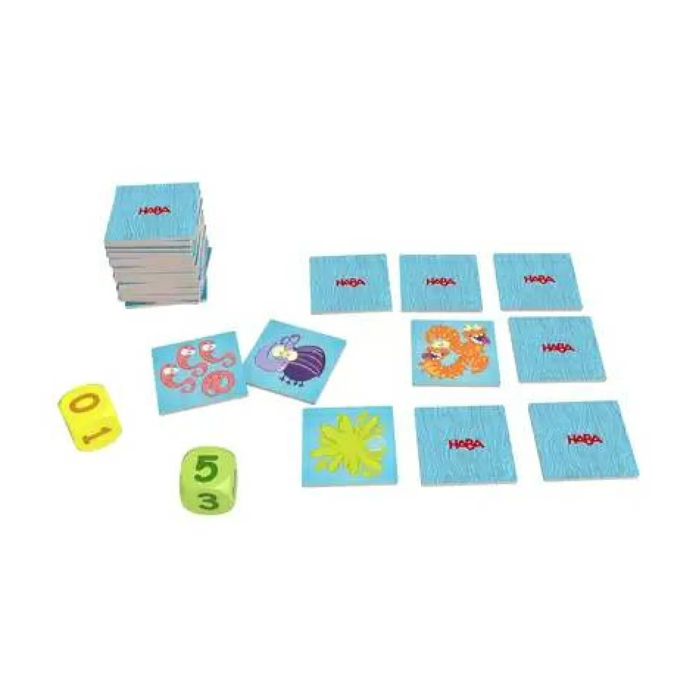 Würfelspiel "3+4 = Krabbeltier"