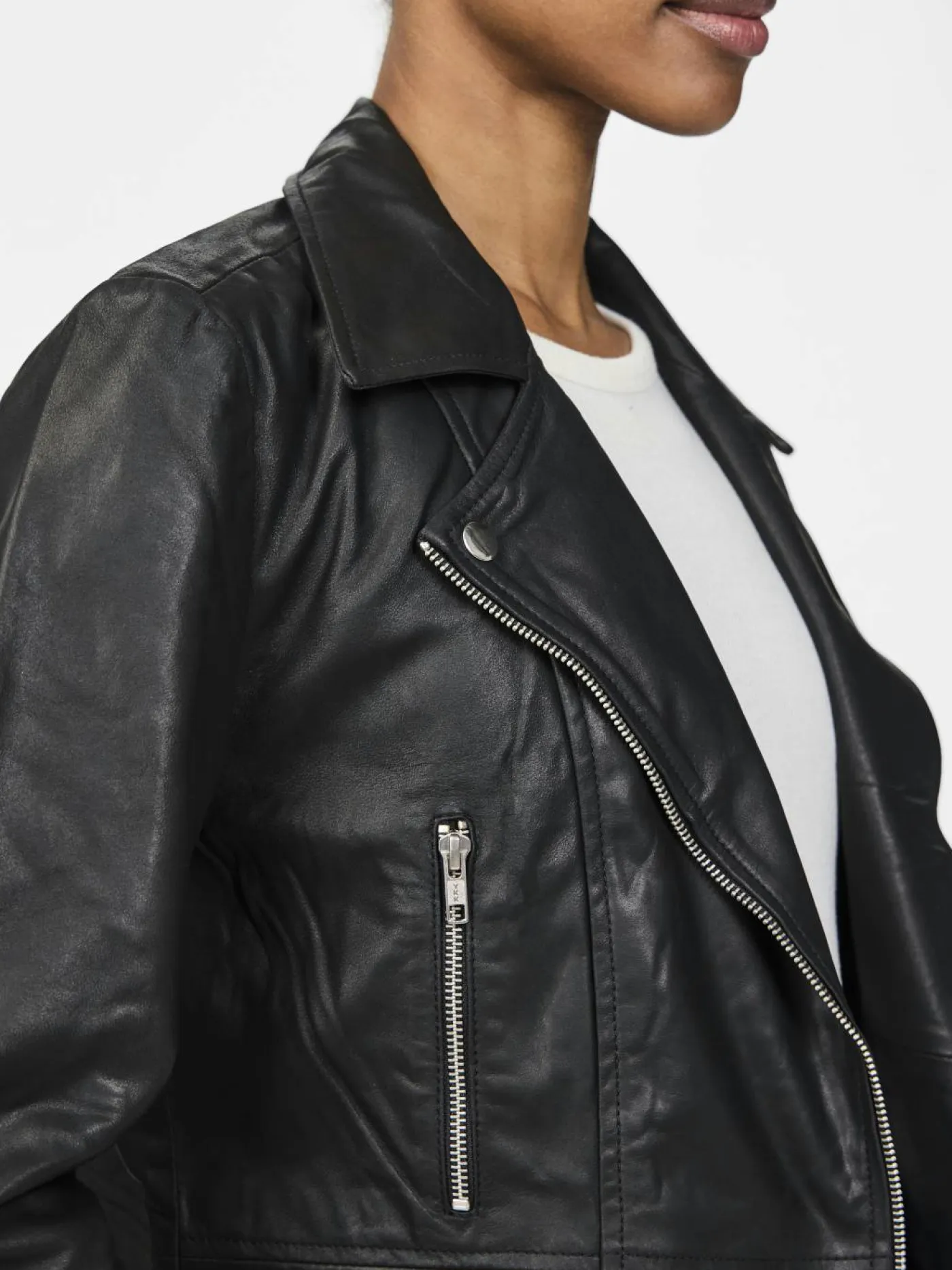 YASSOPHIE LEATHER JACKET NOOS