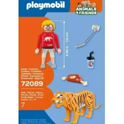 Zoo: Tiger und Besucher