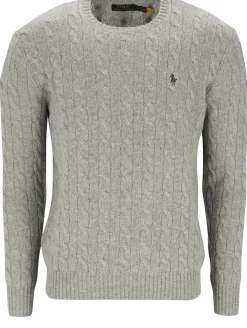 Zopfstrickpullover