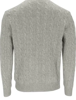 Zopfstrickpullover